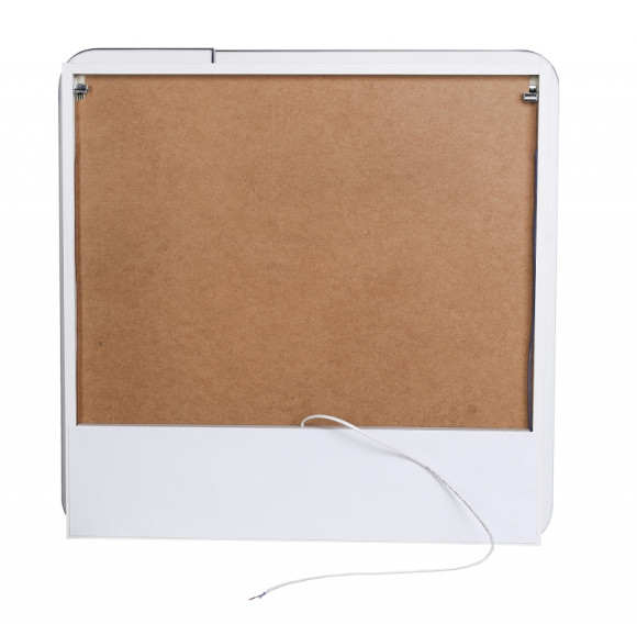 Зеркальный шкаф Style Line Каре 80 СС-00002276 с подсветкой и сенсором Белый