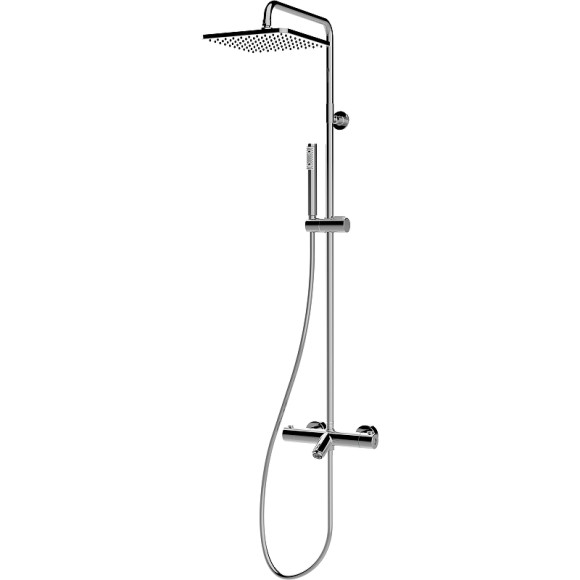 Душевая система Bossini Cosmo L10403.030 с термостатом Хром