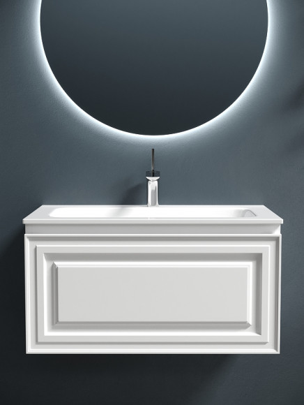 Тумба под раковину Sancos Very 80 VR80W подвесная Bianco