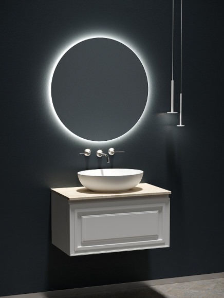 Тумба под раковину Sancos Very 80 VR80W подвесная Bianco