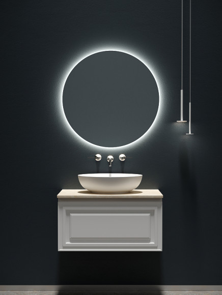 Тумба под раковину Sancos Very 80 VR80W подвесная Bianco