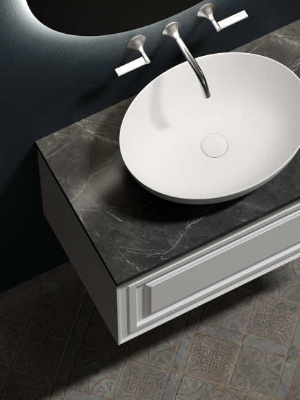 Тумба под раковину Sancos Very 80 VR80W подвесная Bianco