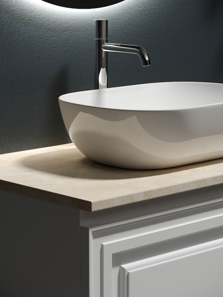 Тумба под раковину Sancos Very 80 VR80W подвесная Bianco