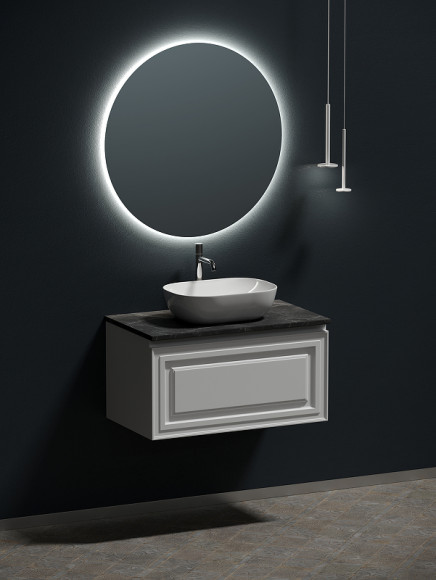 Тумба под раковину Sancos Very 80 VR80W подвесная Bianco