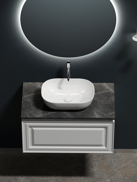 Тумба под раковину Sancos Very 80 VR80W подвесная Bianco