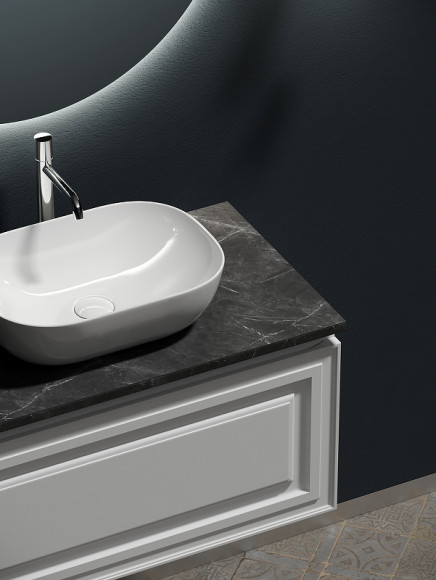 Тумба под раковину Sancos Very 80 VR80W подвесная Bianco