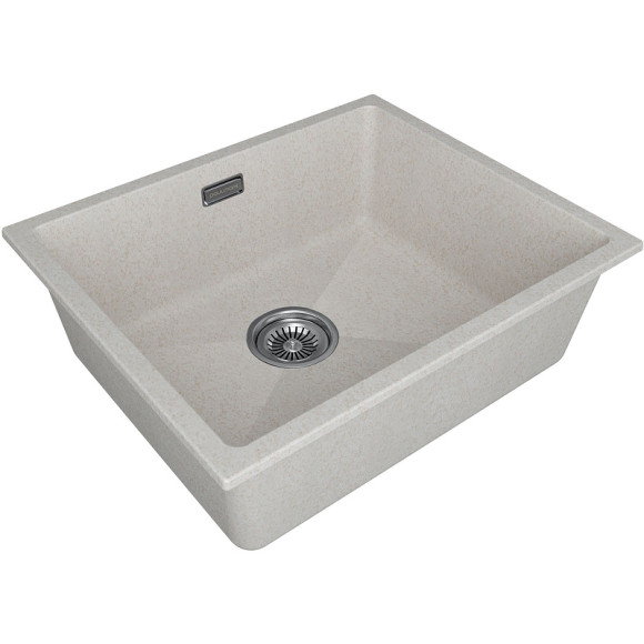 Кухонная мойка Paulmark Lumi 55 UNI LU55-BE Бежевая Кухонная мойка Paulmark Lumi 55 UNI LU55-BE Бежевая