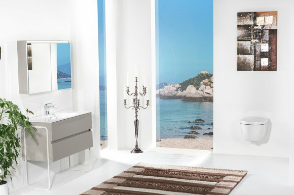 Зеркальный шкаф Boheme Armadi Art Vallessi 80 547-C с подсветкой Кашемир матовый Зеркальный шкаф Boheme Armadi Art Vallessi 80 547-C с подсветкой Кашемир матовый