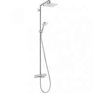 Душевая система Hansgrohe Croma E Showerpipe 27687000 с термостатом Хром