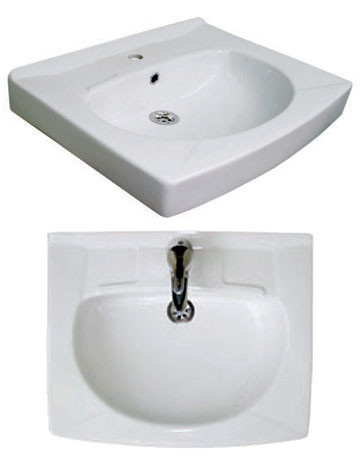 Раковина Santek Пилот 60 на стиральную машину Белая