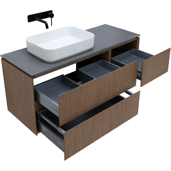 Тумба под раковину Allen Brau Infinity 120 L 1.21005.NO подвесная Дуб Тумба под раковину Allen Brau Infinity 120 L 1.21005.NO подвесная Дуб