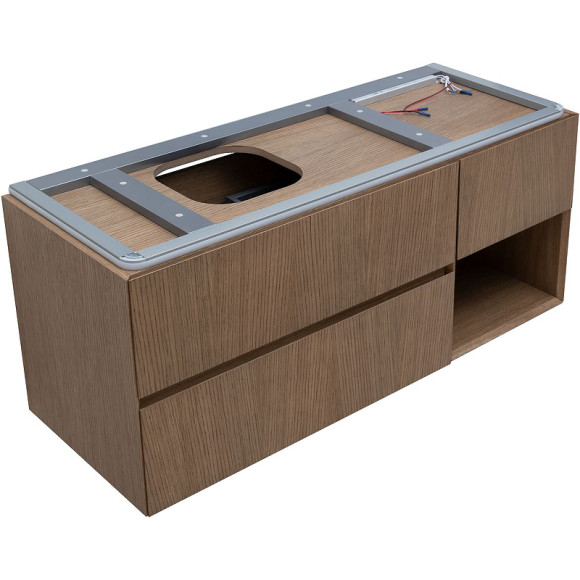 Тумба под раковину Allen Brau Infinity 120 L 1.21005.NO подвесная Дуб Тумба под раковину Allen Brau Infinity 120 L 1.21005.NO подвесная Дуб