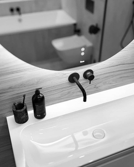 Комплект смесителей Paffoni Light KITLIQ018NO006 Черный матовый