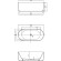 Акриловая ванна Vincea 170x80 VBT-426-1700 без гидромассажа Акриловая ванна Vincea 170x80 VBT-426-1700 без гидромассажа