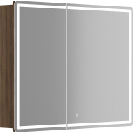 Зеркальный шкаф Sancos Mirror 100 MI100ECH с подсветкой Дуб чарльстон
