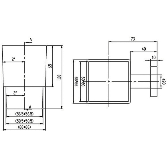 Стакан для зубных щеток Villeroy&Boch Elements-Striking TVA15201900061 Хром Стакан для зубных щеток Villeroy&Boch Elements-Striking TVA15201900061 Хром