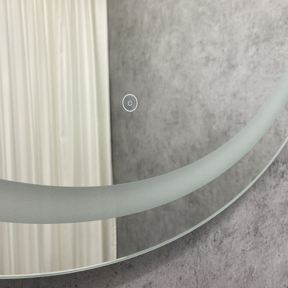 Зеркало Comforty Круг 60 00-00005261 с подсветкой с сенсорным выключателем Зеркало Comforty Круг 60 00-00005261 с подсветкой с сенсорным выключателем