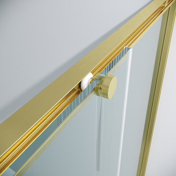 Душевой уголок Grossman Galaxy 70х70 300.K33.01.7070.32.00 профиль Золото сатин стекло прозрачное Душевой уголок Grossman Galaxy 70х70 300.K33.01.7070.32.00 профиль Золото сатин стекло прозрачное