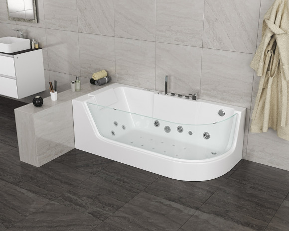 Акриловая ванна Grossman GR-17000L 170х80 с гидромассажем Акриловая ванна Grossman GR-17000L 170х80 с гидромассажем