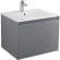 Тумба под раковину Art&Max Latina 60 AM-Latina-600-1C-SO-GM подвесная Серая матовая