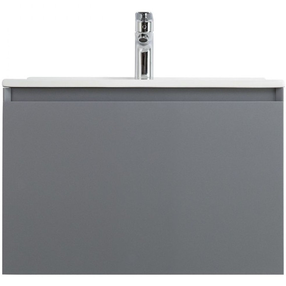 Тумба под раковину Art&Max Latina 60 AM-Latina-600-1C-SO-GM подвесная Серая матовая