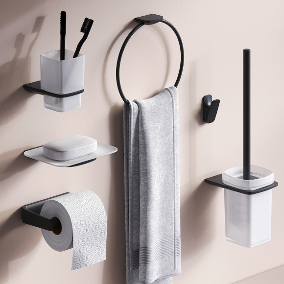 Набор аксессуаров для ванной AM.PM Inspire V2.0 AK50D1206B Черный матовый Набор аксессуаров для ванной AM.PM Inspire V2.0 AK50D1206B Черный матовый