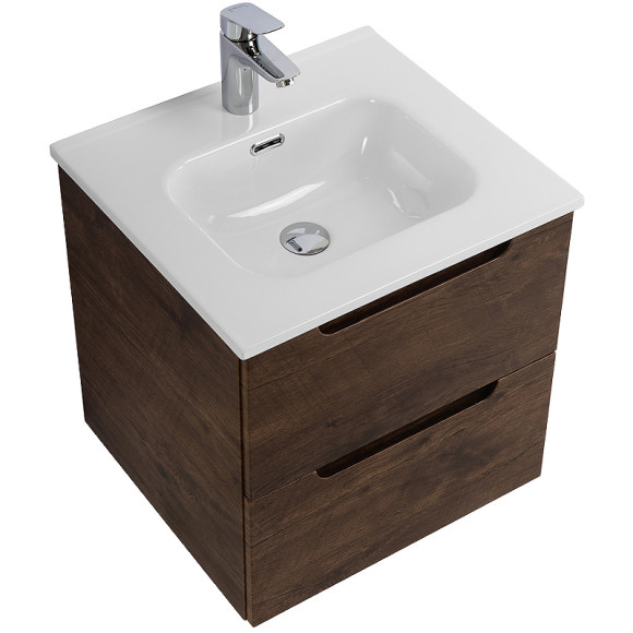 Тумба под раковину BelBagno Etna 50 ETNA-500-2C-SO-RW подвесная Rovere Moro Тумба под раковину BelBagno Etna 50 ETNA-500-2C-SO-RW подвесная Rovere Moro