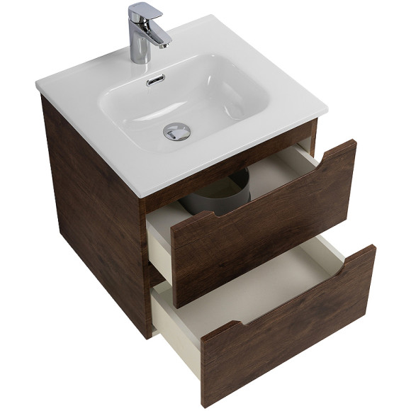 Тумба под раковину BelBagno Etna 50 ETNA-500-2C-SO-RW подвесная Rovere Moro Тумба под раковину BelBagno Etna 50 ETNA-500-2C-SO-RW подвесная Rovere Moro