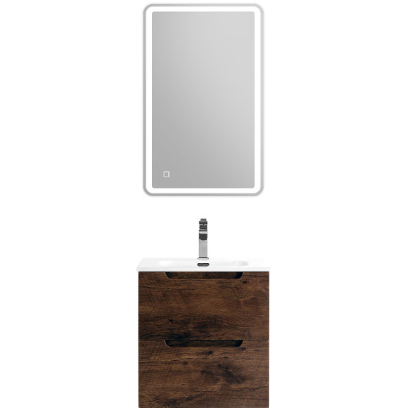 Тумба под раковину BelBagno Etna 50 ETNA-500-2C-SO-RW подвесная Rovere Moro Тумба под раковину BelBagno Etna 50 ETNA-500-2C-SO-RW подвесная Rovere Moro