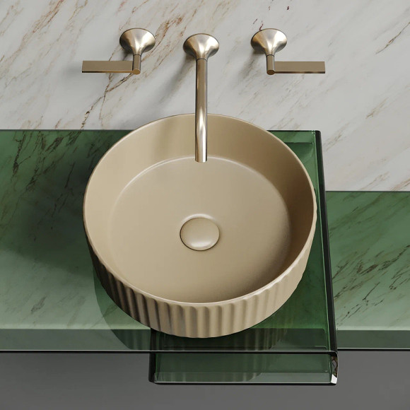 Раковина-чаша Ceramicanova Element 36 CN6057MC Капучино матовая Раковина-чаша Ceramicanova Element 36 CN6057MC Капучино матовая