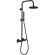 Душевая система Remer Elegance EQ32X7MMM20CFP с термостатом Черный брашированный хром Душевая система Remer Elegance EQ32X7MMM20CFP с термостатом Черный брашированный хром
