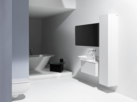 Раковина Laufen Ino 90 L 8.1330.2.000.104.1 Белая Раковина Laufen Ino 90 L 8.1330.2.000.104.1 Белая