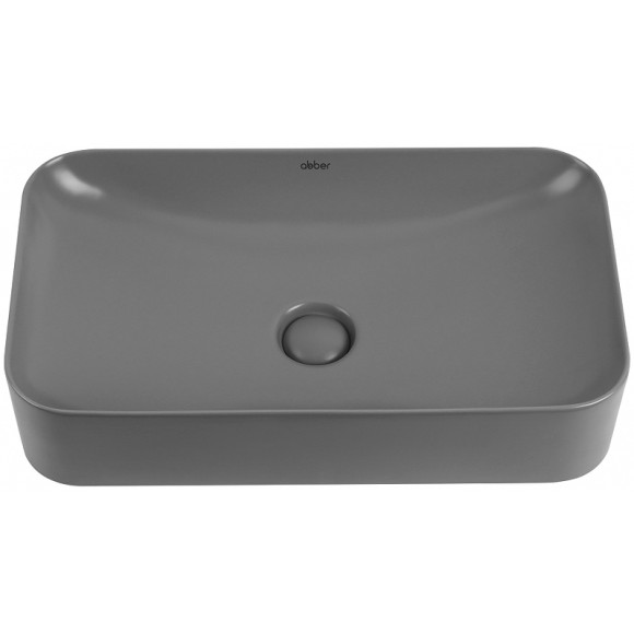 Раковина-чаша Abber Rechteck 60 AC2204MG Серая матовая Раковина-чаша Abber Rechteck 60 AC2204MG Серая матовая