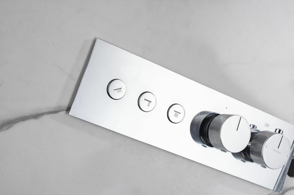 Смеситель для душа Allen Brau Liberty 5.33003-00 с термостатом Хром Смеситель для душа Allen Brau Liberty 5.33003-00 с термостатом Хром