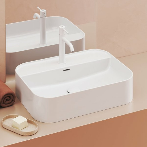 Раковина Ravak Ceramic Slim Shelf R 55 XJX01155005 Белая Раковина Ravak Ceramic Slim Shelf R 55 XJX01155005 Белая