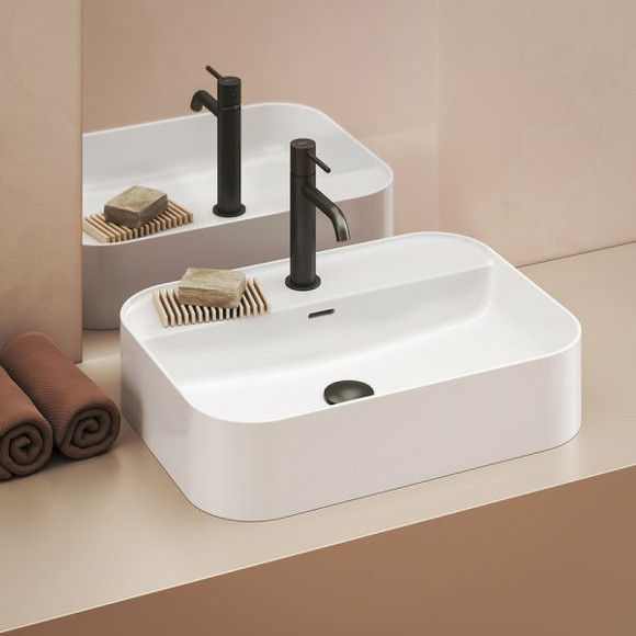 Раковина Ravak Ceramic Slim Shelf R 55 XJX01155005 Белая Раковина Ravak Ceramic Slim Shelf R 55 XJX01155005 Белая