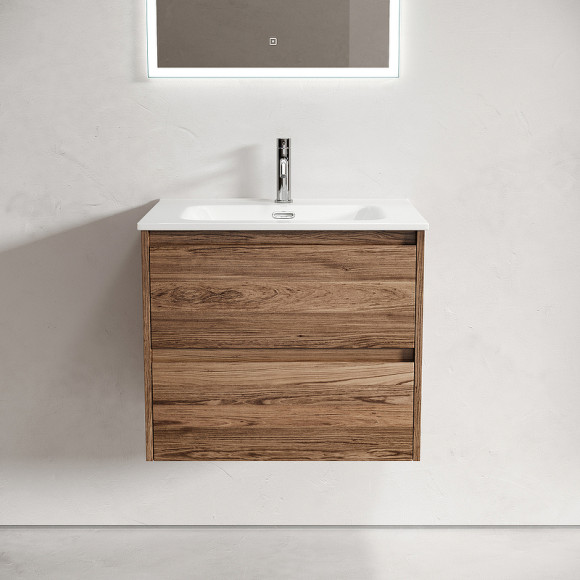 Тумба под раковину Sancos Libra 60 LB60ECH подвесная Дуб чарльстон