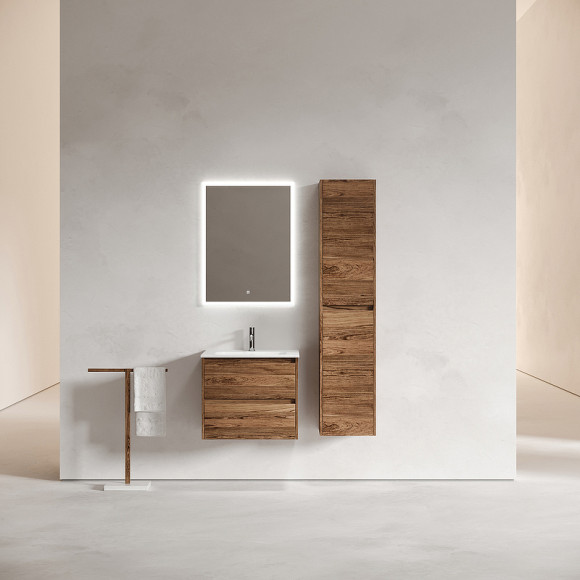 Тумба под раковину Sancos Libra 60 LB60ECH подвесная Дуб чарльстон