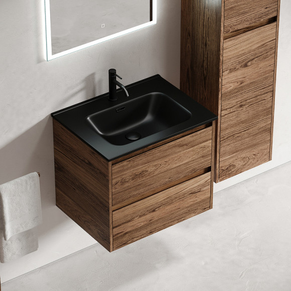 Тумба под раковину Sancos Libra 60 LB60ECH подвесная Дуб чарльстон