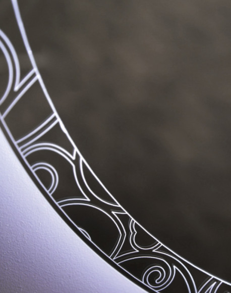 Зеркало Cezares 100 со встроенной LED подсветкой с LED подсветкой