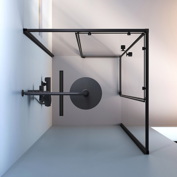 Душевой уголок AM.PM X-Joy 90х90 W94G-403-9090-BТ профиль Черный матовый стекло прозрачное Душевой уголок AM.PM X-Joy 90х90 W94G-403-9090-BТ профиль Черный матовый стекло прозрачное