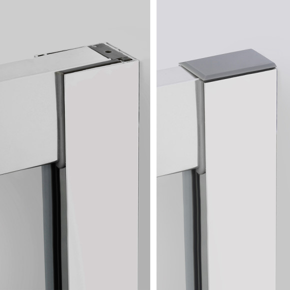 Душевой уголок WasserKRAFT Main 90x90 41S03 профиль Хром стекло прозрачное Душевой уголок WasserKRAFT Main 90x90 41S03 профиль Хром стекло прозрачное