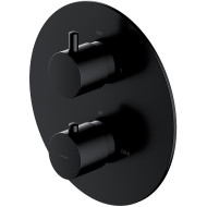 Смеситель для душа Omnires Y Y1236ROBL с термостатом Черный Смеситель для душа Omnires Y Y1236ROBL с термостатом Черный