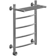 Электрический полотенцесушитель Ника Arc ЛД ВП 60/40 с полкой Хром