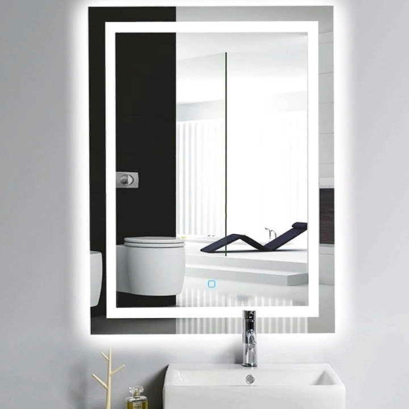 Зеркало Gappo 60 G601 с подсветкой с сенсорным выключателем Зеркало Gappo 60 G601 с подсветкой с сенсорным выключателем