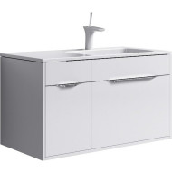 Тумба под раковину Aqwella 5 Stars Malaga 90 Mal.01.09/R подвесная Белая Тумба под раковину Aqwella 5 Stars Malaga 90 Mal.01.09/R подвесная Белая