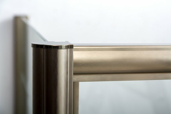 Душевой уголок Cezares Giubileo 140x90 GIUBILEO-AH-1-140/90-SCORREVOLE-C-Br профиль Бронза стекло прозрачное