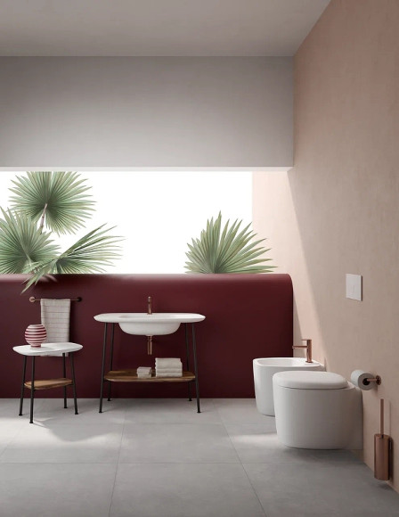 Биде Vitra Plural 7831B401-0288 подвесное Белое матовое