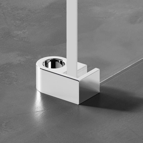 Душевая перегородка AM.PM X-Joy 110 W94WI-110-F1-MTE профиль Хром матовый стекло прозрачное Душевая перегородка AM.PM X-Joy 110 W94WI-110-F1-MTE профиль Хром матовый стекло прозрачное