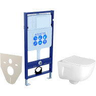 Комплект унитаза с инсталляцией Aquatek Set Aquatek Дива с сиденьем Микролифт Комплект унитаза с инсталляцией Aquatek Set Aquatek Дива с сиденьем Микролифт